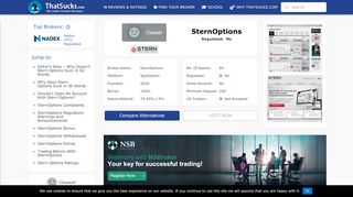 
                            8. Is SternOptions a Scam? Beware, Read this Broker Review Now