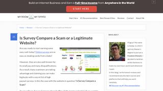
                            11. Is Survey Compare a Scam or a Legitimate Website? - My Room is ...