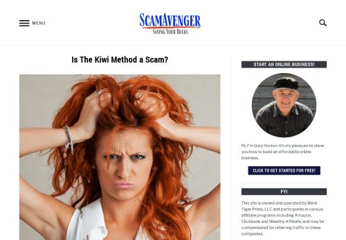 
                            1. Is The Kiwi Method a Scam? A Clever Deception! | - ScamAvenger.com