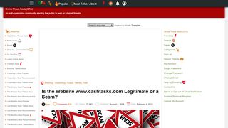 
                            5. Is the Website www.cashtasks.com Legitimate or a Scam?