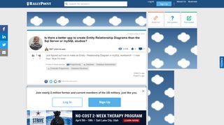 
                            10. Is there a better app to create Entity Relationship Diagrams than ...