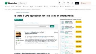 
                            13. Is there a GPS application for TMB trails on smart phone ...