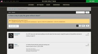 
                            12. Is there a way to play the game without steam? — Elder Scrolls Online