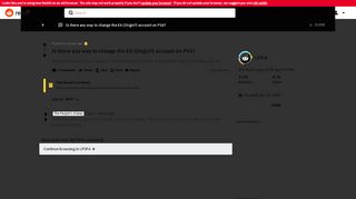 
                            10. Is there any way to change the EA (Origin?) account on PS4? : FIFA ...