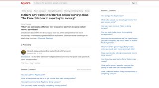 
                            12. Is there any website better for online surveys than The Panel ...