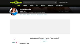 
                            8. Is There Life Out There (tradução) - Reba McEntire - VAGALUME