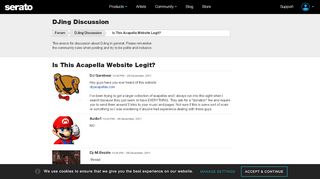 
                            4. Is This Acapella Website Legit? | Serato.com