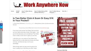 
                            13. Is Two Dollar Click A Scam Or Easy $1K In Your Pocket? | Work ...
