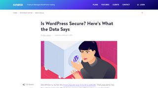 
                            4. Is WordPress Secure? Here's What the Data Says - Kinsta