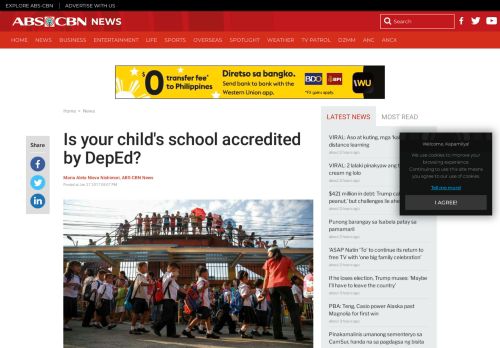 
                            7. Is your child's school accredited by DepEd? | ABS-CBN News