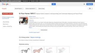 
                            9. Is Your Horse 100%?: Resolve Painful Limitations in the Equine Body ...