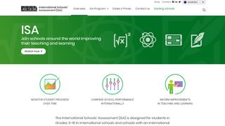 
                            4. ISA - International Schools Assessment - Australian Council for ...