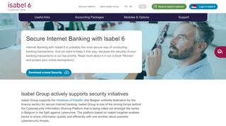 
                            7. Isabel - Security - Secure internet banking