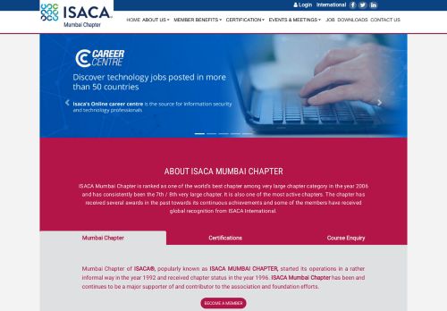 
                            12. ISACA Mumbai Chapter - Get Certified :: CISA - CISM - CRISC - CGEIT