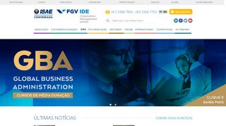 
                            11. ISAE FGV | Instituto Superior de Administração e Economia