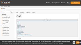 
                            13. ISAP - Eclipsepedia