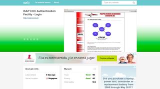 
                            7. isapcocas.ph - ISAP COC Authentication Facili... - ISAP COC As - Sur.ly