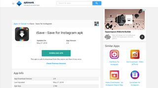 
                            3. iSave - Save for Instagram Apk Download latest version 2.8- com.hans ...
