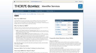 
                            12. ISBN | Thorpe-Bowker | Identifier Services