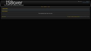 
                            9. ISBoxer.com • View topic - WoW Error when logging in.
