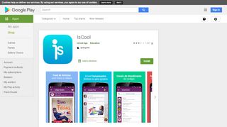 
                            2. IsCool – Apps no Google Play