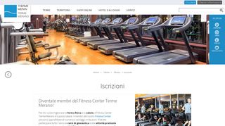 
                            3. Iscrivetevi al Centro Fitness Terme Merano