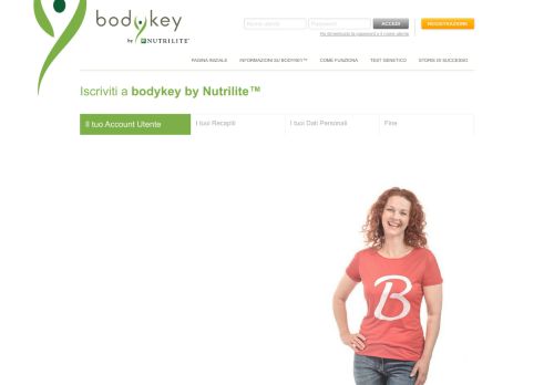 
                            8. Iscriviti a bodykey by Nutrilite™ | bodykey by Nutrilite -