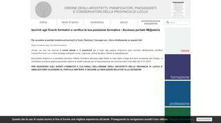 
                            12. Iscriviti agli Eventi formativi e verifica la tua posizione formativa ...