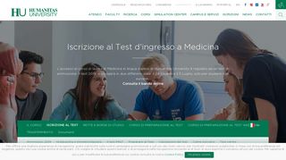 
                            12. ISCRIZIONE AL TEST | Humanitas University