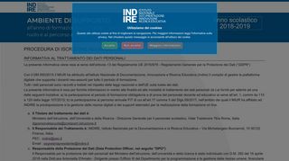 
                            7. iscrizione all'ambiente - INDIRE Neoassunti