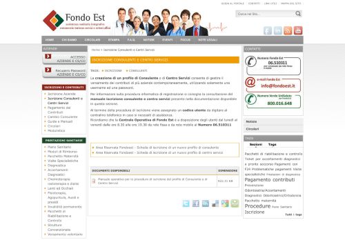 
                            5. Iscrizione Consulenti e Centri Servizi | Fondoest
