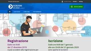 
                            7. Iscrizioni Online - MIUR