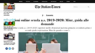 
                            9. Iscrizioni online scuola a.s. 2019-2020: Miur, guida alle domande