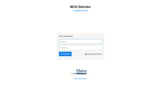 
                            1. IServ - mcggehrden.de