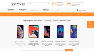 
                            3. iServices - Reparações de iPhone, Samsung e Huawei