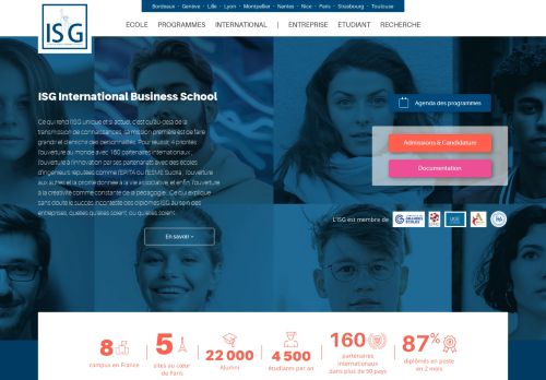 
                            2. ISG – International Business School