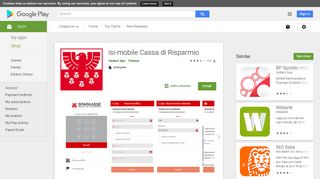 
                            7. isi-mobile Cassa di Risparmio - App su Google Play