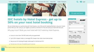 
                            11. ISICHotels by Hotel Express - International Student Identity Card