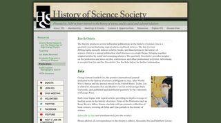 
                            10. Isis & Osiris | History of Science Society