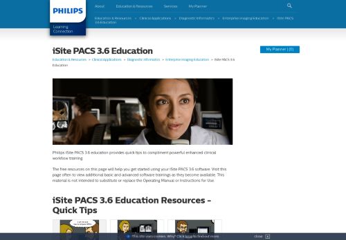 
                            9. iSite PACS 3.6 Education | Philips Healthcare Education