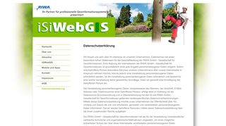 
                            9. iSiWebGIS - Datenschutzerklärung