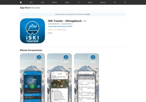 
                            7. iSKI Tracker - Skitagebuch im App Store - iTunes - Apple