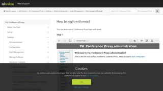 
                            11. ISL Online — How to login with email
