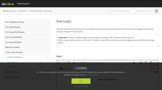 
                            8. ISL Online — User Login