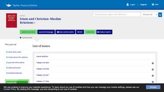 
                            4. Islam and Christian–Muslim Relations - Taylor & Francis Online