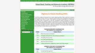 
                            9. Islami Bank Training and Research Academy :: DIB Home Page ::