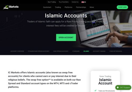 
                            11. Islamic forex Accounts | Swap free Accounts - IC Markets