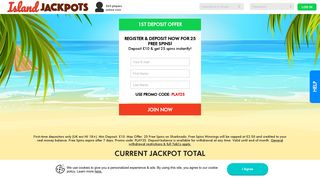 
                            12. IslandJackpots.com: The Most Exotic Slots Site!