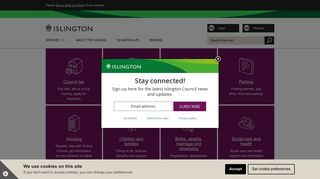 
                            11. Islington Council: Islington home page