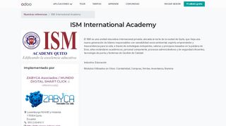 
                            3. ISM International Academy | Odoo